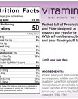 Vitaminis - Gut Health Shot - Berry Banana Juice - 2.5 Fl. Oz, Pack of 12