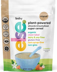 Else Nutrition Super Cereal For Babies 6 mo+, Made With Real Whole Plants for a Nutritionally Balanced meal, with gluten free carbs and plant protein (Original, Single)