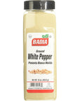 Badia Spices inc Spice, White Pepper Ground, 16-Ounce