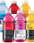 Vitamin Water Nutrient Enhanced Water With Vitamins Revive Focus Essential XXX Energy Ice Power C 20 Oz Bottle Variety Pack FLAVORS MAY VARY Pack of 6 Bottles Total of 120 Oz