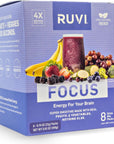 Ruvi Brain Powering Smoothies  Fruit and Vegetable Drink Mix  FreezeDried Juice Powder  Delicious Flavor Variety Packs  OntheGo Healthy Snack  CleanIngredients  Vegan  GlutenFree  NonGMO  No Additives