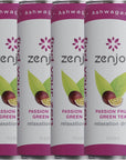 Zenjoy Passion Fruit Green Tea Relaxation Drink 4 Pack  Calming Drink with Ashwagandha  Lemon Balm  NonAlcoholic Beverage Infused with LTheanine for Enhanced Focus  12oz Cans