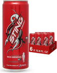 STING Energy Drink, Strawberry - Nuoc Tang Luc Sting 320ML - 10.8 Fl Oz (Pack of 6)