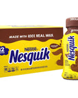 Nesquik Chocolate Lowfat Milk Ready to Drink 12 Pack of 8 fl oz