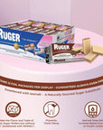 RUGER Sugar Free Chocolate Wafers 16 Ounce Pack of 12