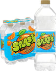 Splash Blast, Flavored Water Beverage - 16.9 Fl Oz Plastic Bottles - 6 Pack