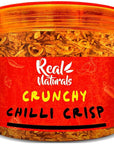 Chili Crisp (medium spicy) chilli crisp oil "without the oil". Crispy chili crunch made with garlic, onion, chilis. For ramen toppings, salads, sushi extra umami. Secret crunchy condiment