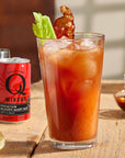 Q Mixers Bloody Mary Premium Cocktail Mixer Made with Real Ingredients 75oz Cans  5 PACK