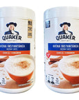 Quaker Avena Instantanea Instant Oats Cinnamon 2 Pack Total of 466oz