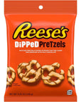 REESE'S Dipped Pretzels Peanut Butter Pouch - 120gm