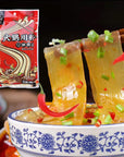 BAILINHOU Chinese Hotpot Wide Noodles 846oz240g Glass Noodles Hot Pot Ingredient KuanFenTiao ORIGINAL IMPORTED from china