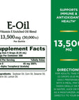 Nature's Bounty Vitamin E Oil, Supports Immune & Antioxidant, 30,000IU Vitamin E, Topical or Oral, 2.5 fl Oz