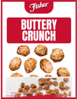 Fisher Snack Butter Toffee Peanuts 55 Ounces Pack of 6 No Artificial Colors or Flavors