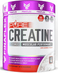 FINAFLEX Pure CREATINE, Unflavored - 10.6 oz - Promotes Muscular Strength, Size & Performance - 100% Pure, Micronized Creatine Monohydrate - 60 Servings