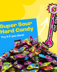 Brain Blasterz LARGE Sour Candy Variety Pack Sour Candy Gift Box w 22 pcs Sour Sweets Unique Candy Variety Pack Vegan Candy Halal Candy Chew Bars Birthday Sweets Gift Halloween Candy Treats