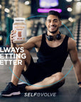 selfevolve's Isotein Isolate Protein Powder - Post Workout Recovery Protein Powder - 25g Whey Isolate Protein, 0g Added Sugar, 1g Fat (Fruity Cereal, 2lb)