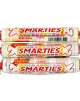 Giant Smartie Hard Candy Roll Assorted Flavors 15 Count  Bulk Jumbo Smarty Candy Roll Individually Wrapped Large Smartees Nostalgic Candy Gluten Free Vegan Candy  By Dr Variety