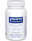 Pure Encapsulations Ubiquinol-QH 100 mg | Active Form of CoQ10 to Support Immune Health, Cellular Energy, and Cardiovascular Health* | 60 Softgel Capsules