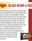 Vigo Authentic Black Beans  Rice Low Fat 8oz Black Beans  Rice Pack of 12