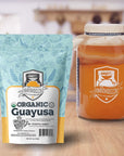 Fermentaholics USDA Certified Organic LooseLeaf Guayusa Tea  Perfect For Homebrewing Kombucha Hot Tea And Iced Tea  OU Kosher Certified  Premium Taste Aroma And Flavor