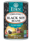 Eden Foods Black Soy Beans 12x15 OZ