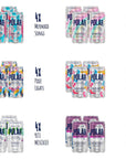 POLAR 100 Natural Seltzer Jr  The Impossibly Good Collection Variety  No Sugar Juice or Sweeteners 75 FL OZ 24 Pack  By LastFuel