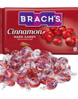 Brachs Cinnamon Hard Candy Individually Wrapped Bulk Cinnamon Discs for Any Occasion  Spicy Sweet Fire Balls Cinnamon Disk Hard Candy for Parties or Office Indulgement  1 Pound Bag