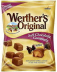 Werther's Original Soft Chocolate Caramel Toffees - 100g