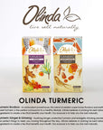 Olinda Turmeric Rooibos Tea AntiInflammatory AntioxidantRich  CaffeineFree Tea Bags Brew Hot or Cold 28 Tea Bags  Pack of 1