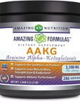 Amazing Formulas AAKG Arginine Alpha-Ketoglutarate 3500 Mg Per Serving 2.2 Lb Sports Supplement (Non-GMO) -Supports Synthesis of Proteins* -Supports Muscle Mass, Strength Gain & Endurance