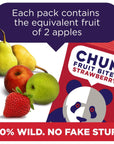 Chum Fruit Bites 100% Real Fruit Snacks | Strawberry + Mango, 12 Ct | Non-GMO, No Added Sugar or Preservatives | Top 12 Allergen and School Friendly, Nut-Free, Gluten-Free, Vegan, Kosher, Paleo