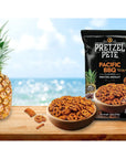 Pretzel Pete Variety Pack Seasoned Pretzel Medley Sour Cream Chive Smoky Gouda Pacific BBQ NutFree and SesameFree Snack Small Batch Bold Flavor 95oz Pack of 3