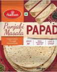 Haldirams Papad Punjabi Masala, 200 gm