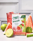 True Citrus True Lime Watermelon Aqua Fresca 10 Count Pack of 12