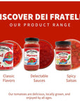 Dei Fratelli Chopped Mexican Tomatoes with Jalapenos 145 oz Cans 6 pack  VineRipened  Non GMO GlutenFree