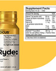 Ryde Focus Shot  Orange Flavor  LTheanine  Ginseng  Caffeine  0 Calories 0 Sugar  2 FL OZ Shots  Helps You Focus 8 Pack