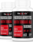 Thalacy 1600mg Fadogia Agrestis Tongkat Ali Supplement