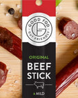 Good Fod Foods Original Meat Sticks  Low FODMAP Snacks for a Healthy Gut Zero Sugar Jerky Sticks Keto Friendly GlutenFree Beef Sticks 1 Ounce 12 Pack