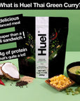 Huel Hot and Savory Instant Meal Replacement  Thai Green Curry  14 Scoops Packed with 100 Nutritionally Complete Food Including 20g of Protein 10g of Fiber and 27 Vitamins and Minerals