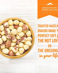 Oregon Farm Fresh Snacks Natural Hazelnuts Roasted  Lightly Salted Hazelnuts Snacks for a Sweet Buttery Flavor  Healthy Hazelnuts Perfect for Snacking  Oregon Hazelnuts 16oz