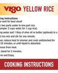 Vigo Authentic Saffron Yellow Rice Low Fat 2lb Pack of 1