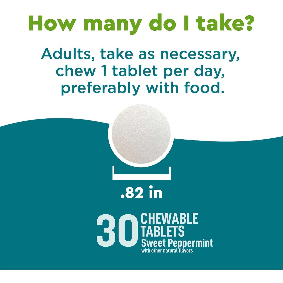 Nature Made Wellblends Clear &amp; Focus, L-theanine, Green Tea Caffeine, 5 B vitamins, Fast-Acting Formula, 30 Chewable Tablets, Peppermint flavor