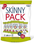 Skinny Pop Original Popcorn Snack Packs, 0.65oz Individual Size Snack Bags (6 Count)