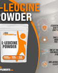 BULKSUPPLEMENTS.COM L-Leucine Powder - Leucine Supplements