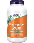 NOW Supplements, Magnesium Oxide, Enzyme Function*, Nervous System Support*, 8-Ounce