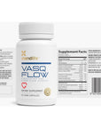 Xtendlife VasQFlow Circulation and Blood Flow Support - Nitric Oxide Supplement to Improve Nitric Oxide, Oxygen Flow, Healthy Blood Pressure & Immunity | 100% Vegan, Non-GMO (90 Count)