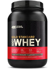 Optimum Nutrition Gold Standard 100% Whey Protein Powder, Double Rich Chocolate, 2 Pound (Packaging May Vary)