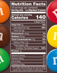 M&M'S Milk Chocolate Candy, Family Size, 18 oz Resealable Bulk Candy Bag