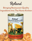 Roland Foods Canned Chanterelle Mushrooms Specialty Canned Food 79Ounce Can