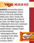 Vigo Authentic Mexican Rice with Corn No Fat 8oz Pack of 12